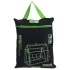 ProGarden Funda para banco columpio negra 225x145x175