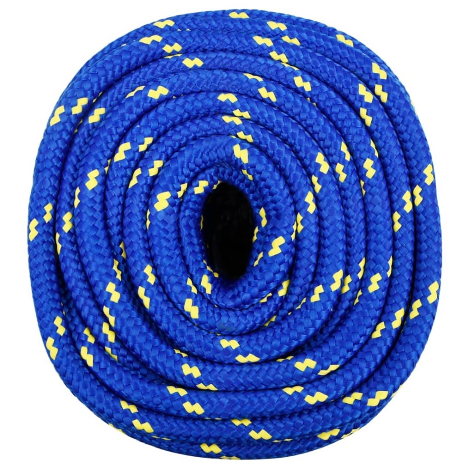 Cuerda de barco polipropileno azul 16 mm 100