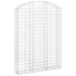 Cesta gaviones forma arco hierro galvanizado 150x30x200/220