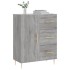 Aparador de madera de ingeniería gris Sonoma 69,5x34x90