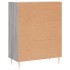 Aparador de madera de ingeniería gris Sonoma 69,5x34x90