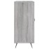 Aparador de madera de ingeniería gris Sonoma 90x34x80