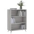 Estantería madera de ingeniería gris Sonoma 69,5x32,5x90