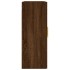 Armario de pared marrón roble 69,5x34x90