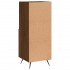Aparador madera de ingeniería marrón roble 34,5x34x90