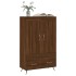 Aparador alto madera de ingeniería roble marrón 69,5x31x115