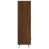 Aparador alto madera de ingeniería roble marrón 69,5x31x115