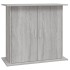 Soporte para acuario madera ingeniería gris Sonoma 81x36x73