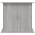 Soporte para acuario madera ingeniería gris Sonoma 81x36x73