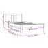 Estructura cama individual sin colchón madera maciza 90x190