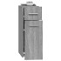 Armario botiquín madera contrachapada gris Sonoma