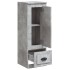 Aparador madera contrachapada gris hormigón 36x35,5x103,5