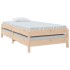 Cama apilable de madera pino maciza 75x190