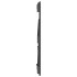 Cabecero de cama de pared madera maciza pino gris 127,5x3x60