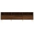 Mueble de TV madera contrachapada roble marrón 150x30x44,5