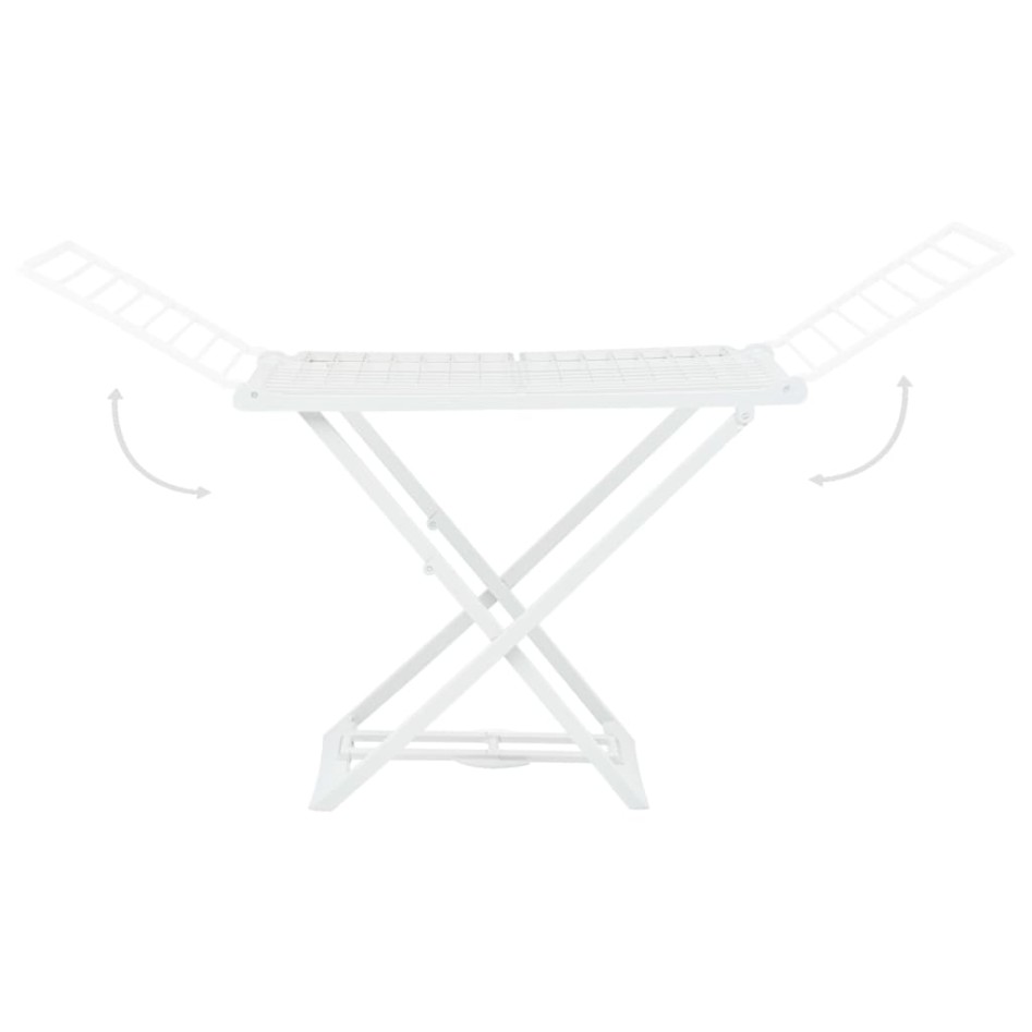 Tendedero plegable de plástico