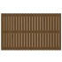 Cabecero cama pared madera maciza pino marrón miel 147x3x90
