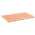 Tela de repuesto para toldo amarillo y naranja 6x3,5