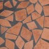 Base de sombrilla redonda color terracota 12