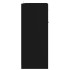 Armario de baño madera contrachapada negro 60x33x80