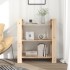 Estantería/divisor de espacios madera maciza pino 80x35x91