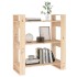 Estantería/divisor de espacios madera maciza pino 80x35x91