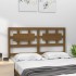 Cabecero de cama madera maciza pino marrón miel 205,5x4x100