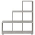 Estantería forma de escalera madera contrachapada gris