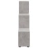 Estantería forma de escalera madera contrachapada gris