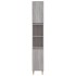 Armario de baño madera contrachapada gris Sonoma 30x30x190