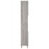 Armario de baño madera contrachapada gris Sonoma 30x30x190