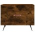Mesa de centro madera de ingeniería roble ahumado 50x50x40