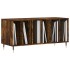 Mueble discos madera contrachapada roble ahumado 100x38x48