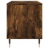 Mueble discos madera contrachapada roble ahumado 100x38x48