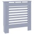 Cubierta para radiador MDF gris 78