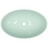 Lavabo de vidrio templado blanco 54,5x35x15,5