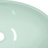 Lavabo de vidrio templado blanco 54,5x35x15,5