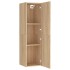Mueble de TV madera contrachapada color roble 30,5x30x110