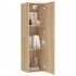 Mueble de TV madera contrachapada color roble 30,5x30x110