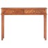 Mesa consola de madera maciza de acacia 110x40x76