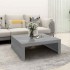 Mesa de centro madera de ingeniería gris Sonoma 100x100x35