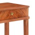 Mesa consola de madera maciza de acacia 110x40x76
