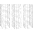 Arriates de gaviones 3 unidades hierro 30x30x100