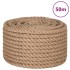 Cuerda de yute 50 m de longitud y 24 mm de