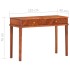 Mesa consola de madera maciza de acacia 110x40x76