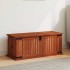 Baúl de almacenamiento de madera maciza de acacia 79x34x32