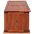 Baúl de almacenamiento de madera maciza de acacia 79x34x32