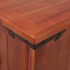 Baúl de almacenamiento de madera maciza de acacia 79x34x32