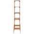 Soporte para plantas de madera maciza de abeto 83x25x132