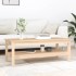 Mesa de centro de madera maciza de pino 110x50x40